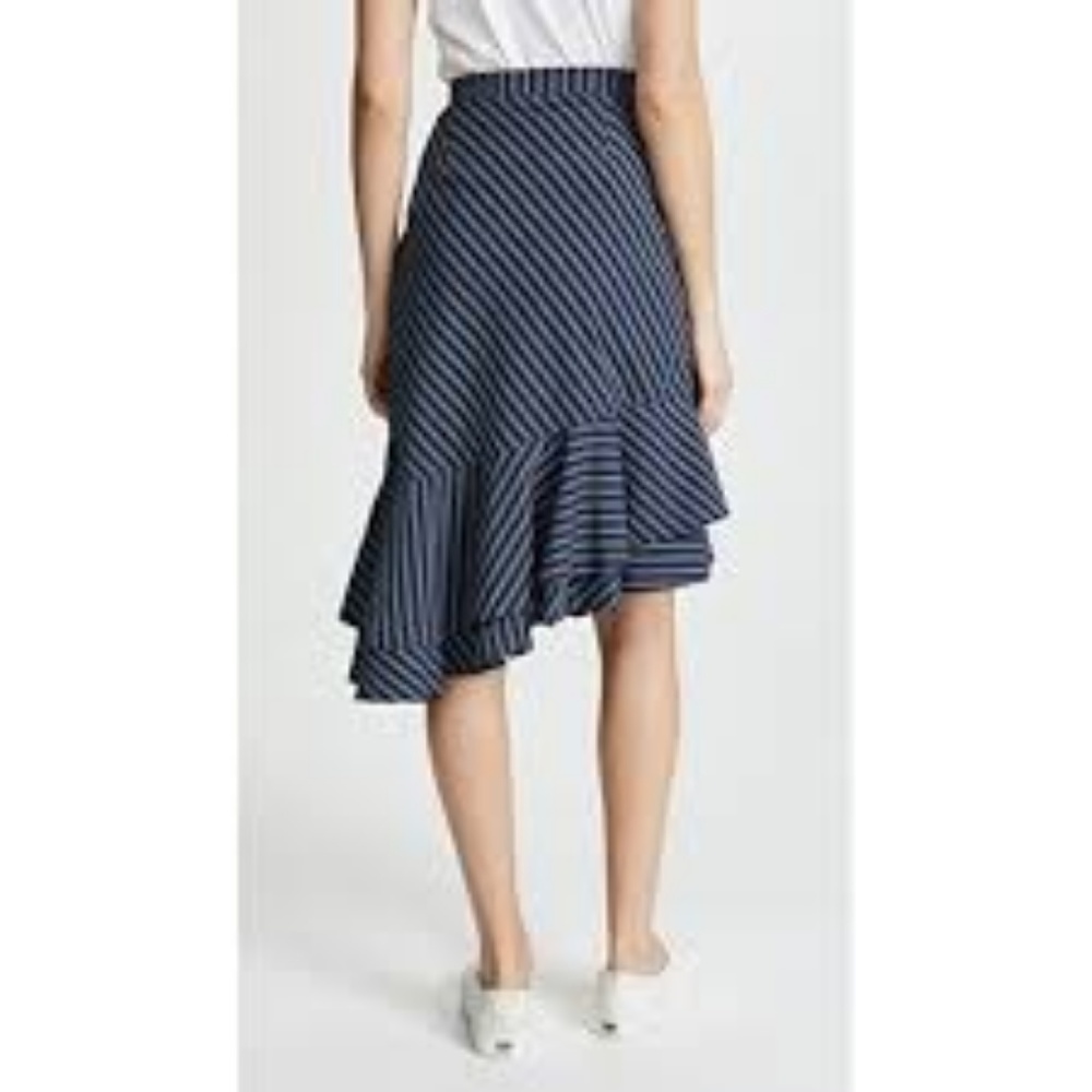 Joie Navy Blue Assymetrical skirt
